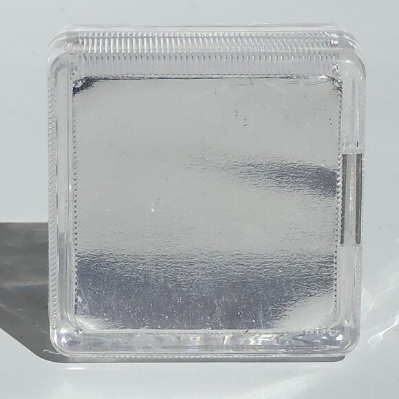 VINTAGE Acrylic Jewelry Storage Display Box Clear See Through Prism Effect - Picture 6 of 6